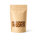 Stand Up Pouch Kraft con Ventana